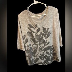 Sonoma Inspire Graphic Top -Size 1x